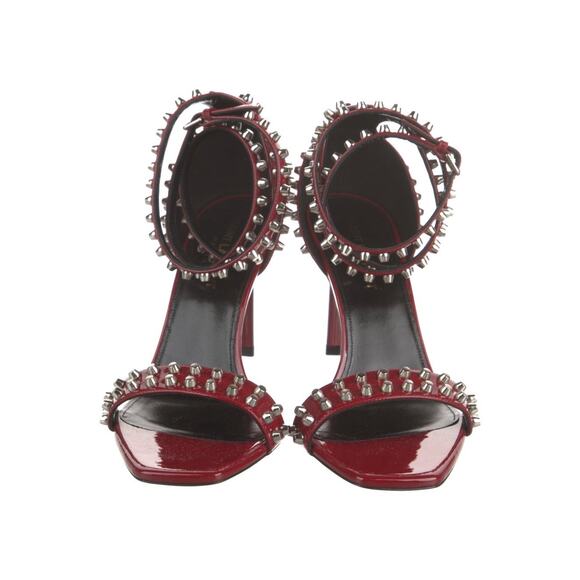 ❤️Saint Laurent Patent Leather Studded Heels❤️ - Picture 3 of 5